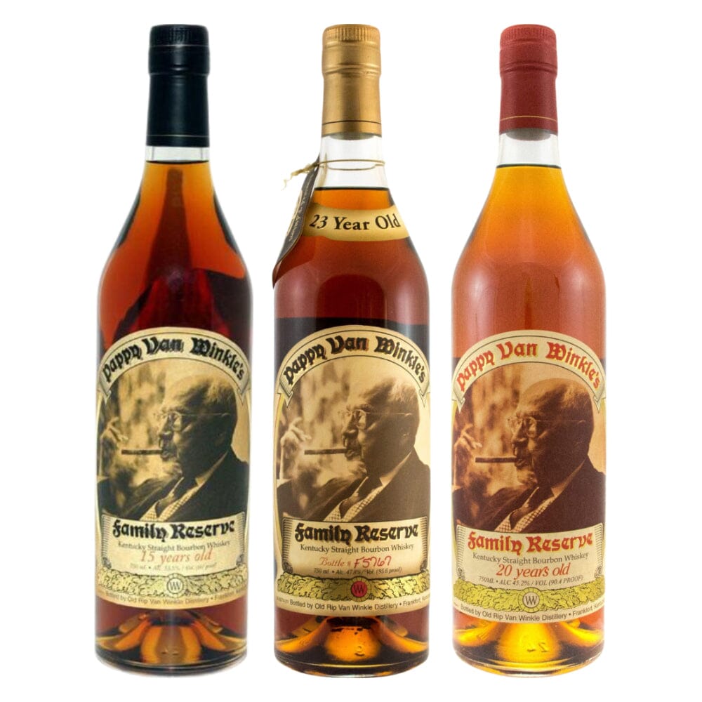 Pappy Van Winkle’s 15 Year, 20 Year & 23 Year Bundle