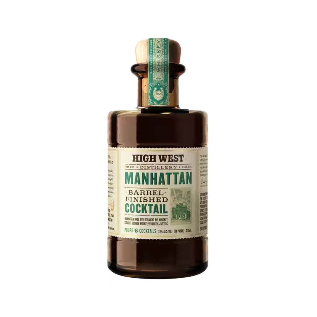 High West Distillery Manhattan Barrel Finished Cocktail 375ML